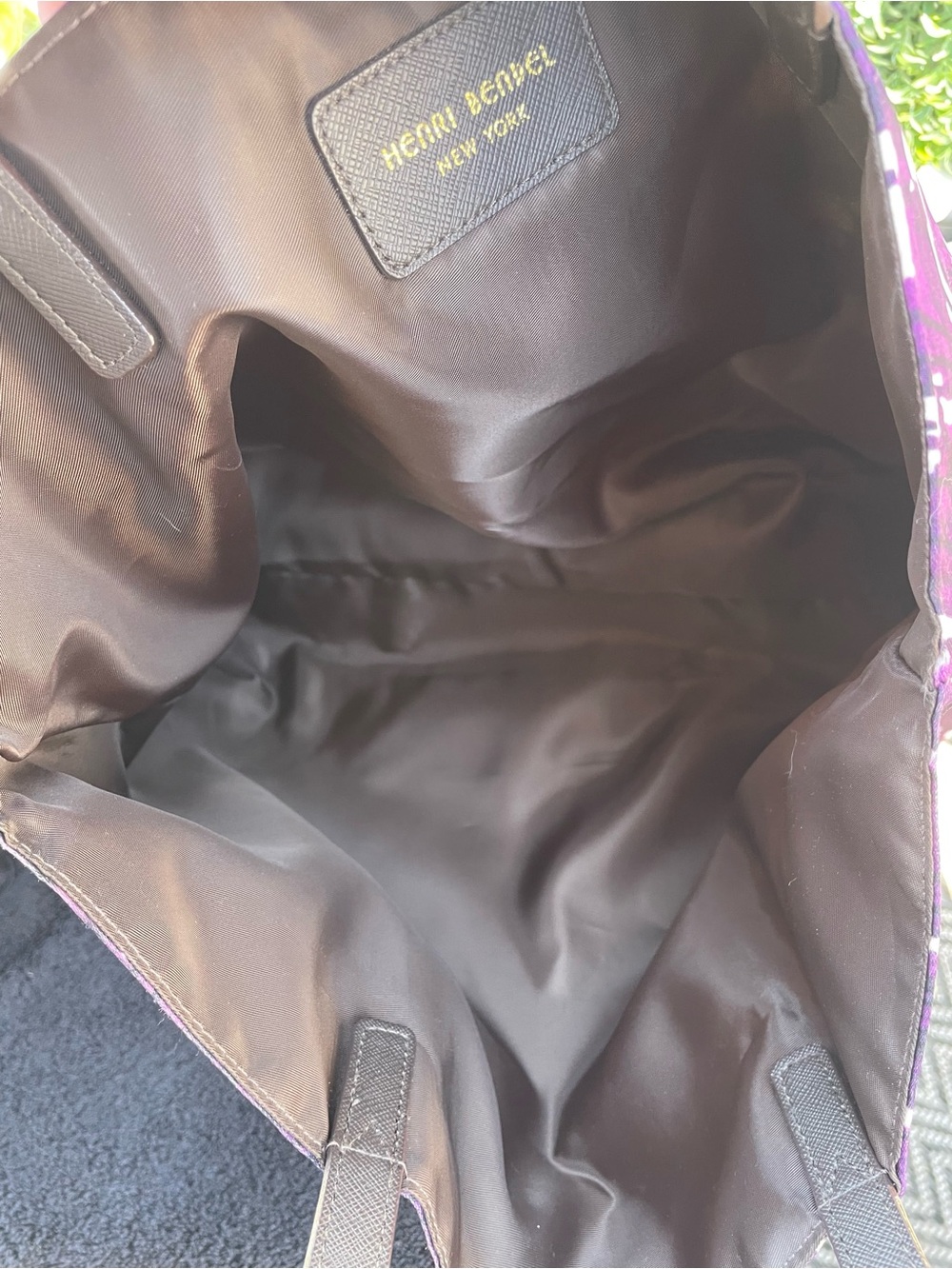 Henri Bendel reversible shopper tote - Picture 6 of 7